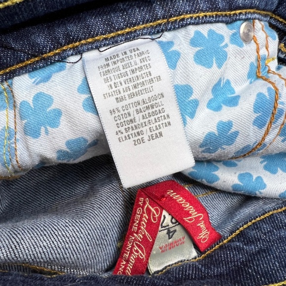 Lucky Brand ZOE Jeans Flair Leg Low Rise 4/27 - Picture 4 of 8